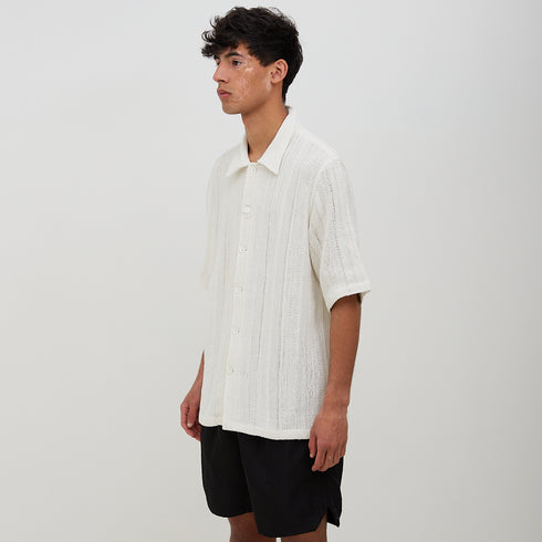 Sunflower Spacey SS Shirt Off White 1157 Degli Uberti